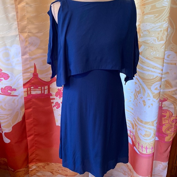 Massimo Dutti Dresses & Skirts - MASSIMO DUTTI ROYAL BLUE MIDI DRESS SIZE 4 fully lined. Sleeveless